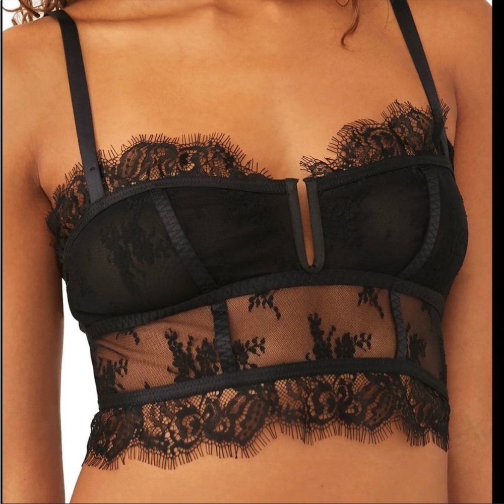 Free People, Layer in Lace Bustier -  NWT